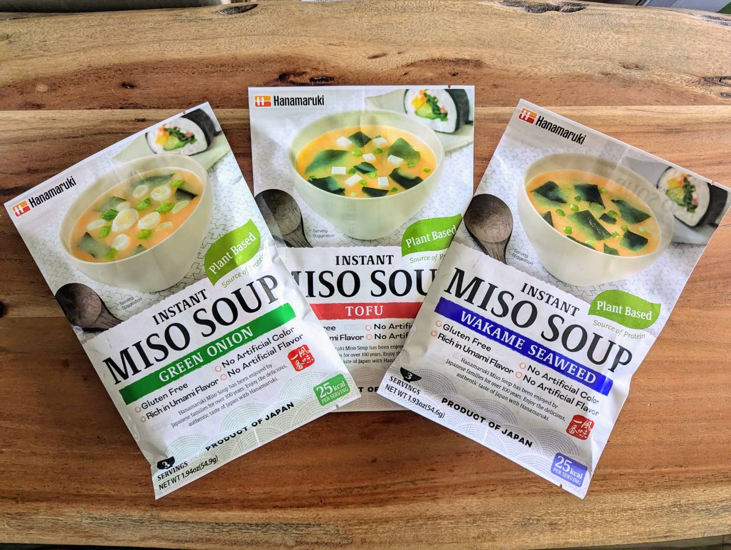 Hanamaruki Vegan Miso Soup Set (3 Varieties)